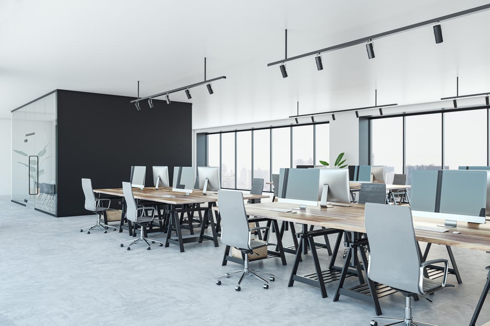 light-glass-wood-concrete-office-interior-with-furniture-and-equipment-coworking-space-3D-rendering