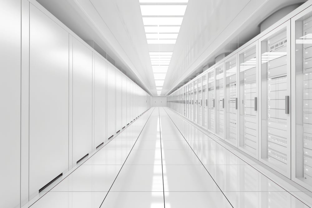 modern-data-center-interior-with-white-cabinets-bright-ceiling-lights