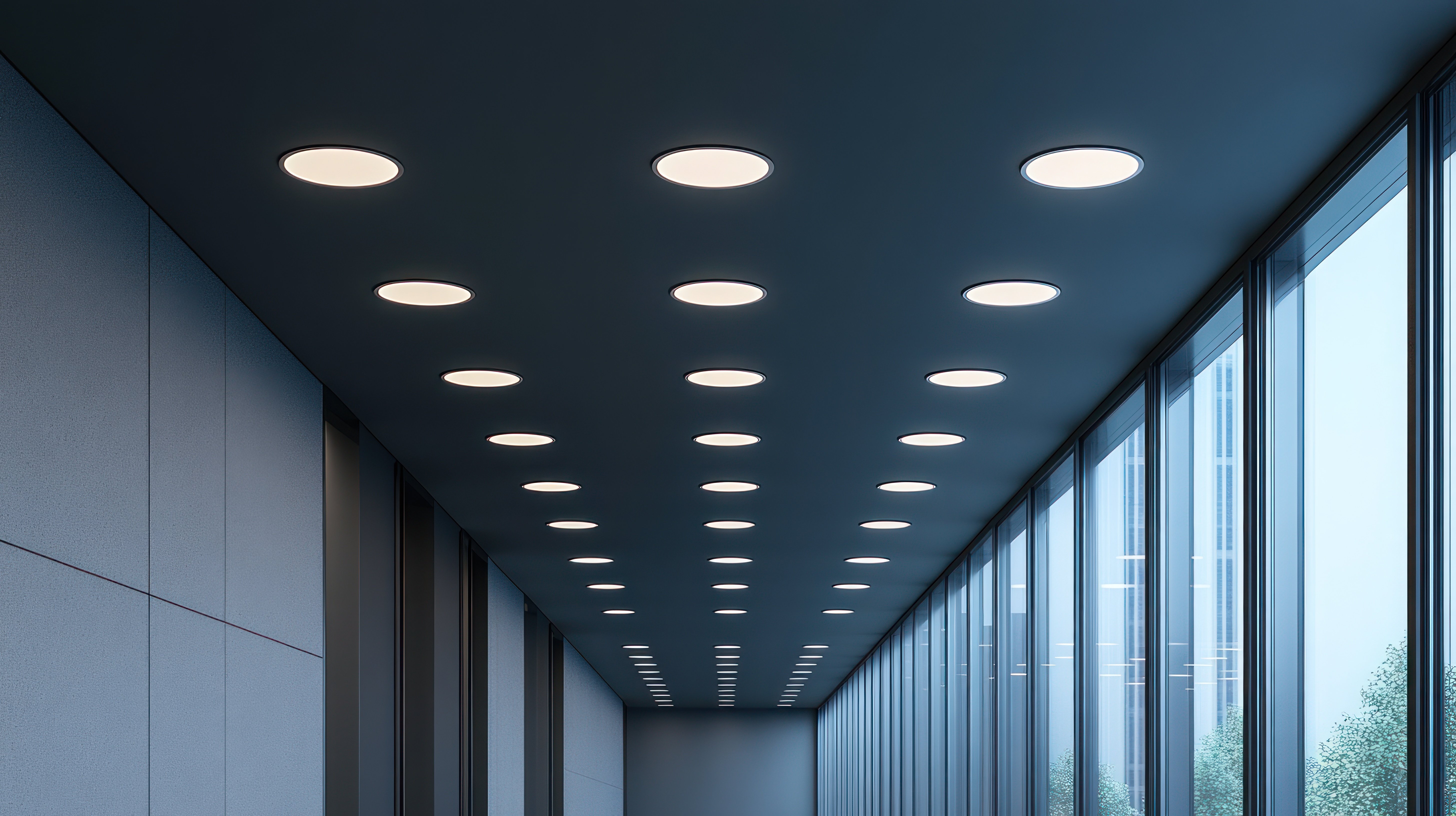 modern-office-corridor-with-recessed-lighting-large-windows