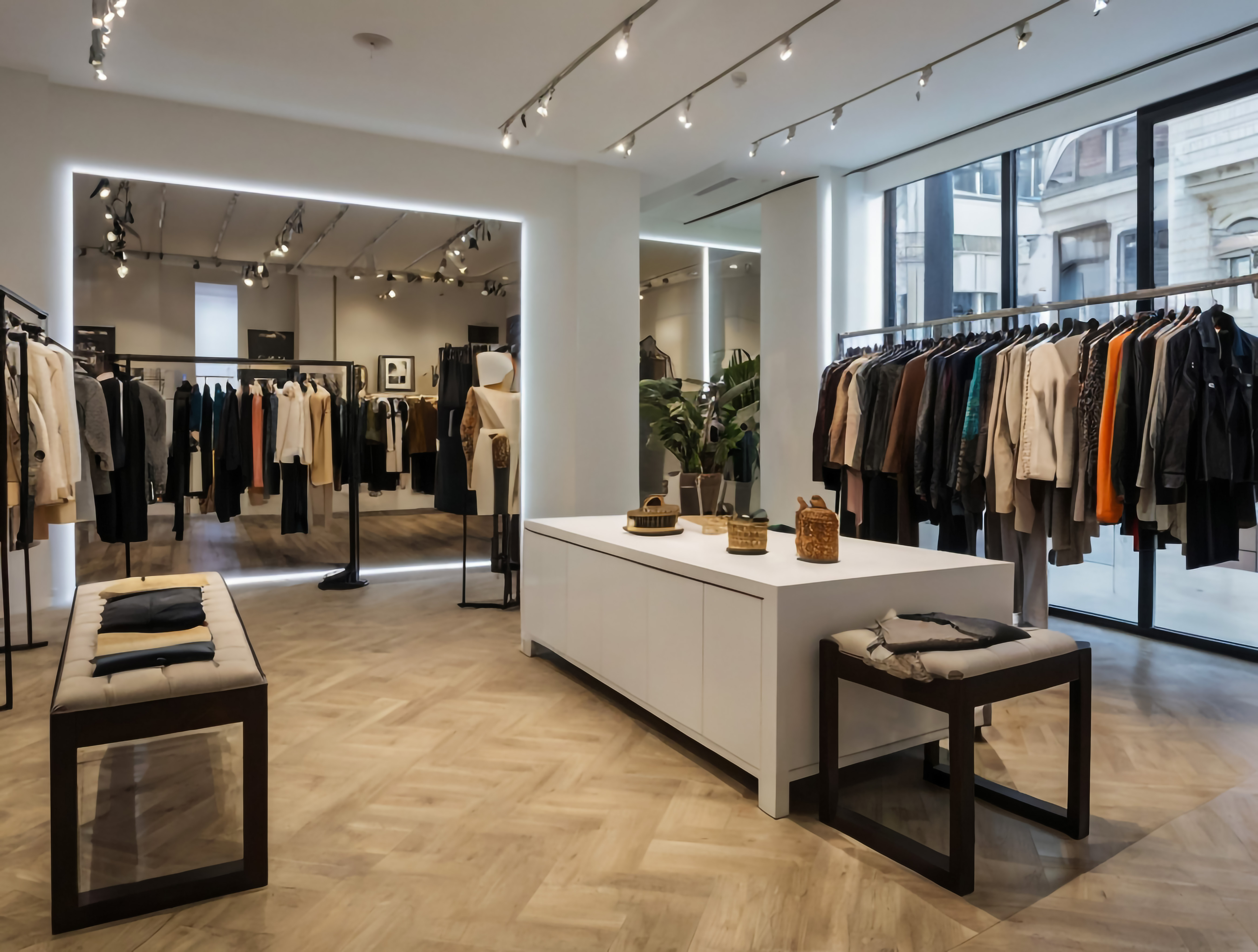 store-with-bunch-clothing-wall-window-that-says-fashion